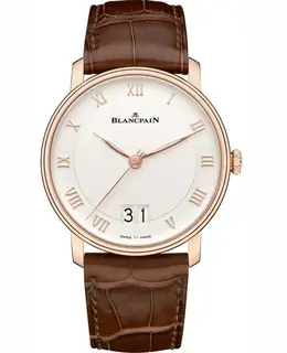 Blancpain Villeret Automatic Grande Date Men's Watch 6669-3642-55b