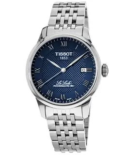 Tissot Le Locle Powermatic 80 Blue Dial Stainless Steel Men's Watch t006.407.11.043.00