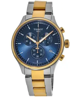 Tissot Chrono XL Classic Blue Dial Two-Tone Steel Men's Watch t116.617.22.041.00