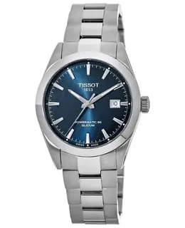Tissot Gentleman Powermatic 80 Blue Dial Stainless Steel Men's Watch t127.407.11.041.00