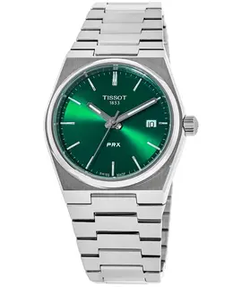 Tissot PRX Quartz Green Dial Steel Unisex Watch t137.210.11.081.00