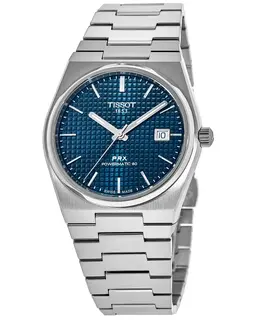 Tissot PRX Powermatic 80 Unisex Watch - Model t137.207.11.041.00 Blue Dial