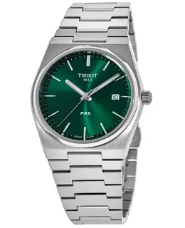 Tissot PRX Quartz Green Dial Steel Men's Watch t137.410.11.091.00
