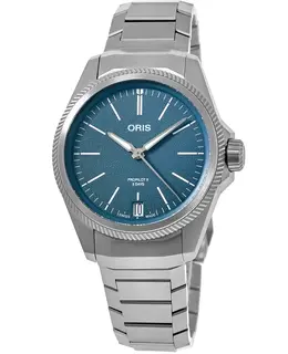 Oris ProPilot X Calibre 400 Blue Dial Titanium Men's Watch 01 400 7778 7155-07 7 20 01tlc