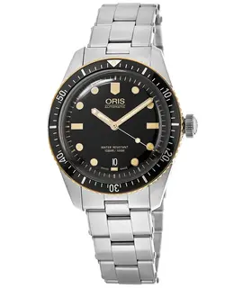 Oris Divers Sixty-Five Black Dial Stainless Steel Men's Watch 01 733 7707 4354-07 8 20 18