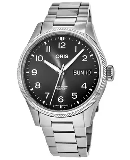 Oris Big Crown ProPilot Big Day Date Grey Dial Steel Men's Watch 01 752 7760 4063-07 8 22 08p