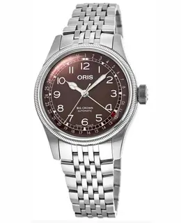 Oris Big Crown Pointer Date Red Dial Steel Men's Watch 01 754 7741 4068-07 8 20 22