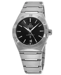 Omega Constellation Co-Axial Master Chronometer Black Dial Stainless Steel Men's Watch 131.10.39.20.01.001