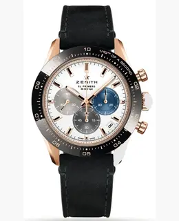 Zenith Chronomaster Sport Daytona White Dial 18kt Rose Gold Women's Watch 18.3100.3600/69.c920