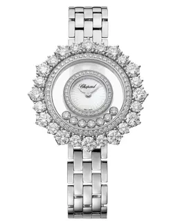 Chopard Happy Diamonds Joaillerie Mother of Pearl Dial Diamond White Gold Women's Watch 209437-1601 205369-5002