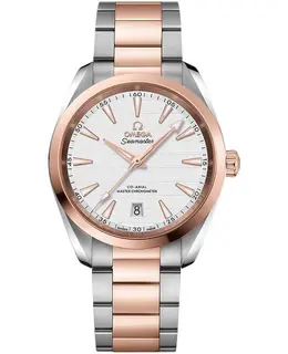 Omega Seamaster Aqua Terra 150m Master Co-Axial Chronometer 38 MM Steel And Rose Gold Men's Watch 220.20.38.20.02.001