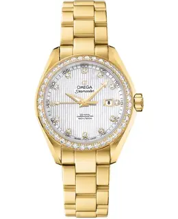 Omega Seamaster Aqua Terra Automatic Chronometer 34mm Women's Watch 231.55.34.20.55.001