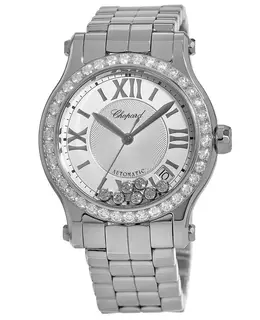 Chopard Happy Sport Medium Automatic 36mm Women's Watch 278559-3004