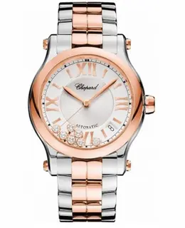 Chopard Happy Sport Medium Automatic 36mm Women's Watch 278559-6002