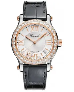 Chopard Happy Sport Medium Automatic 36mm Women's Watch 278559-6003
