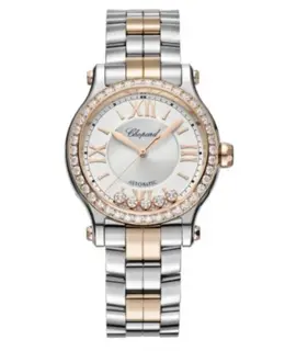 Chopard Happy Sport Silver Dial Steel Women's Watch 278608-6004
