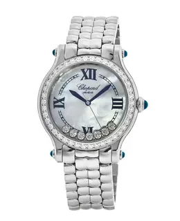 Chopard Happy Sport The First Limited Edition Floating Diamond Steel Women's Watch 278610-3002