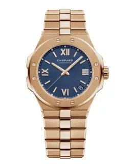 Chopard Alpine Eagle Large Blue Dial Steel Men's Watch 295363-5001