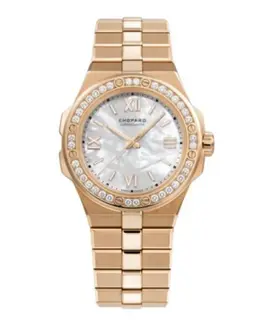 Chopard Alpine Eagle Mother of Pearl Dial Steel Women's Watch 295370-5002