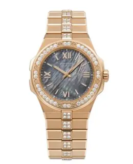 Chopard Alpine Eagle Grey Mother of Pearl Dial Steel Women's Watch 295370-5003