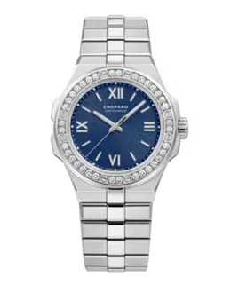 Chopard Alpine Eagle Blue Dial Steel Women's Watch 298601-3004