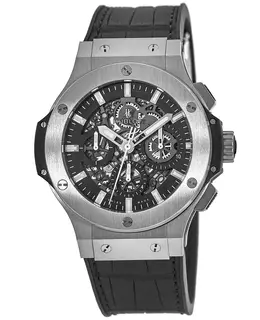 Hublot Big Bang Areo Bang 44mm Chronograph Rubber Strap Men's Watch 311.sx.1170.gr