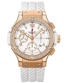Hublot Big Bang Portocervo White Dial White Rubber Strap Men's Watch 341.pe.230.rw.114