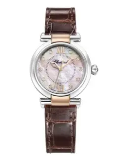 Chopard Imperiale Mother of Pearl Dial Leather Strap Women's Watch 388563-6013