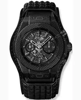 Hublot Big Bang Unico Limited Edition Skeleton Dial Black Leather Strap Men's Watch 411.cx.1114.vr.dpm17