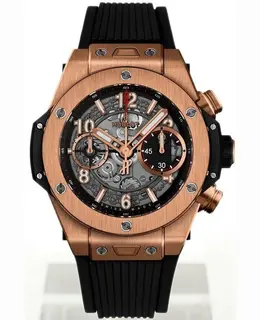Hublot Big Bang Chronograph Skeleton Dial Black Rubber Strap Men's Watch 441.om.1180.rx