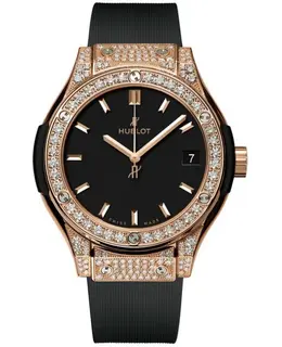Hublot Classic Fusion 33mm Women's Watch 581.ox.1181.rx.1704