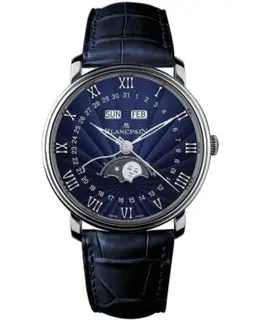Blancpain Villeret Complete Calendar Moonphase Men's Watch 6654-1529-55b