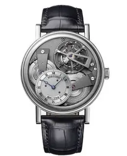 Breguet Tradition Tourbillon Hand Wound 41mm Men's Watch 7047pt/11/9zu