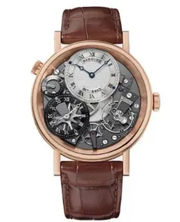 Breguet Tradition GMT Manual Wind 40mm Men's Watch 7067br/g1/9w6