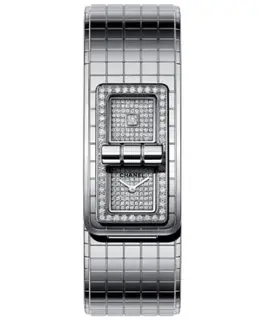 Chanel Code Coco Diamond Dial Stainless Steel Women's Watch h5812