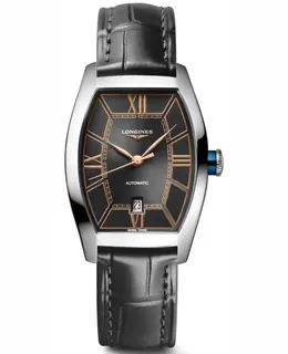 Longines Evidenza Automatic Grey Dial Women's Watch L2.142.4.56.2