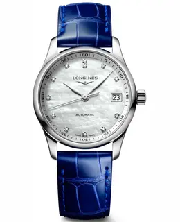 Longines Master Collection Mother of Pearl Diamond Dial Watch L23574870