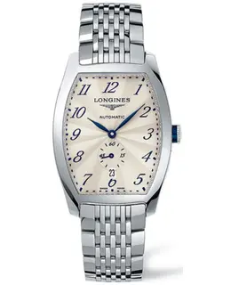 Longines Evidenza L2.642.4.73.6 Men's Automatic Watch - Elegant Chronograph with Stainless Steel Case and Strap