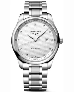 Longines Master Collection Automatic 42mm Silver Diamond Dial Steel Men's Watch L28934776