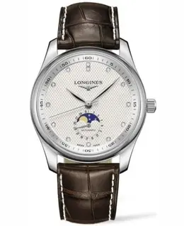 Longines Master Collection L29094773 Men's Automatic Watch with Moonphase Display