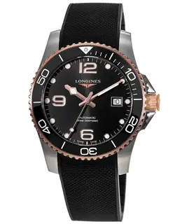 Men's Longines HydroConquest Automatic Black Dial Watch L37823589