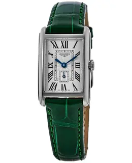 Longines DolceVita Silver Dial Leather Strap Women's Watch l5.255.4.71.a