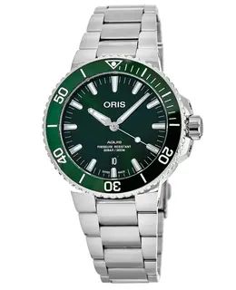 Oris Aquis Date Green Dial Men's Watch 0173377304157-078