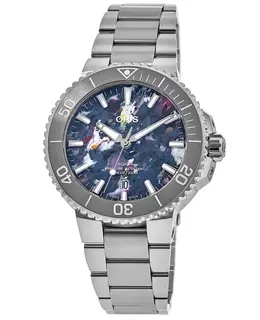 Oris Aquis Date Rainbow Upcycle Special Edition Men's Watch 01 733 7766 4150-set