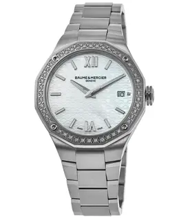 Baume & Mercier Riviera Diamond Steel Women's Watch 10662