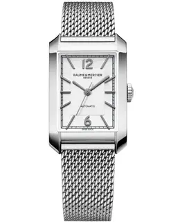 Baume & Mercier Hampton Automatic Silver Dial Steel Men's Watch 10672