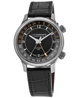 Chopard L.U.C GMT One Black Dial Men's Watch Model 168579-3001