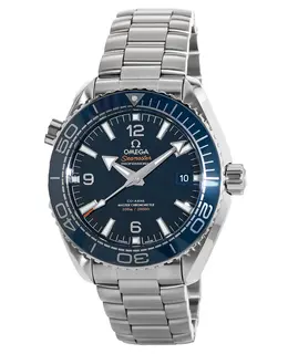 Omega Seamaster Planet Ocean 600M 43.5mm Blue Stainless Steel Men's Watch 215.30.44.21.03.001