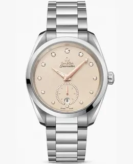 Omega Seamaster Aqua Terra Grey Dial Steel Women's Watch 220.10.38.20.59.001