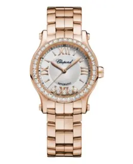 Chopard Happy Sport Silver Dial Steel Women's Watch 274893-5014
